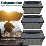 Guard Net 17L/22L/29L Live Fish Barreled Box Quick Drying Multifunction Bucket Outdoor Fishing Tackle Gear