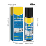 For Refer To Description Car Glass Deer Cleaning Safe Windshield Spray Remover Oil Film Cleaner Long Lasting