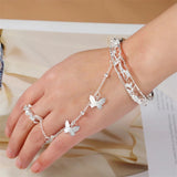 Heaven Official Blessing Flower City Bracelet Classical Butterfly Hollow Out