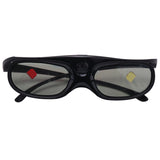 4PCS Active Shutter 3D Glasses Compatible with 96-144HZ DLP Projectors of Multiple Brands