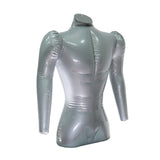 Man Half Body With Arm PVC Inflatable Mannequin Male Dummy Torso Model For Clothing Displays Mannequin Jewelry Scarf Display