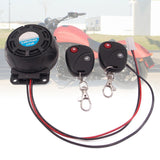 12V Dual Alarm,105-125dB Remote Control Alarm Horn Anti-Theft Security System Motorcycle Accessories