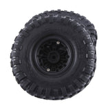 4Pcs 120Mm Metal 1.9Inch Beadlock Wheel Rim Rubber Tire Set For 1/10 RC Crawler Car Traxxas TRX4 RC4WD D90 Axial SCX10