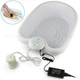 Ionic Ion Detox Bath Cell Cleanse SPA hine Foot Spa Tub 1 Arroy Health Care Set with Plastic Basin 110-240V EU US UK AU