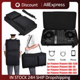 Portable Storage DDJ-FLX6 Turntables Controller Protective Case Backpack Shoulder Bag for Pioneer DDJ-SX DDJ-800