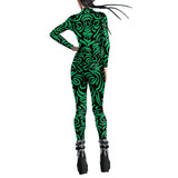 Women's Geometric Digital Printing Jumpsuit