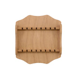 1/6 Doll House Furniture Accessories Mini Model Tableware Display Stand/Tableware Wall Frame Durable Wood Color Oiled