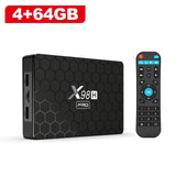 Android 12 X98H PRO TV 4GB RAM 64GB ROM Allwinner H618 HDR10 Wifi6 1080P BT5 1000M Media Player Set Top BOX