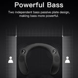 Wireless Speaker High Fidelity Comfortable Powerful Bass IPX5 Waterproof Bluetooth-compatible5.0 Stereo Neckband Loudspeaker