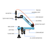 Pneumatic M3-M12 pneumatic bracket semi-automatic universal cantilever tapping hine