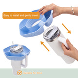 Silicone Reusable Bowl/Plate Container Snack Ring for Stanley 40oz Cup