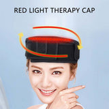 LED Red Light Therapy Hat For Hair Growth Red & Infrared Light Hair Growth Cap For Hair Loss Promote Hair Fast Regrow Care Cap