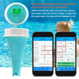 Wireless ating Pool Thermometer Tester PH/EC/TDS/ORP/TEMP/Residual Chlorine 6 In 1 Water Quality Pen