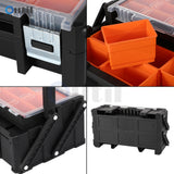 Portable Parts Case Hardware Screws Organizer Multi-grid Tool Screw Element Storage Compartment Box