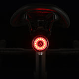 OFFBONDAGE Bicycle Smart Sensing Brake Tail LED USB Rechargeable MTB Road Bike High Light Cycg Accessories