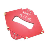 Aluminium Alloy Trimming Machine Fillet Gauge Trimming Machine Angled Ruler R T Gauge Carpenter Woodworking Tool Set