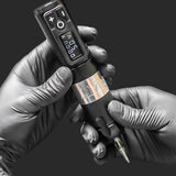 Ambition Soldier Wireless Tattoo Pen Machine Battery with Portable Power coreless Motor 1950mA/h Battery 40Pcs Cartridge Needle