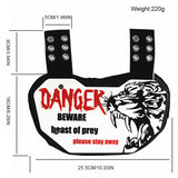 Plate Football Backplate Hard Shell Lower Back High Impact Padding Shoulder Pad for Outdoor Sports