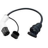 Top-Type2 16A Electrical Type 2 Side Plug To Schuko Socket EV Adapter Car Charging Stations