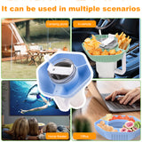 Silicone Reusable Bowl/Plate Container Snack Ring for Stanley 40oz Cup