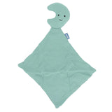 Baby Stuffed Security Blanket Cute Cartoon Breathable Soft Cotton Security Blanket for Infant Moon Shape