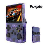 Open Source R36S Retro Handheld Game Console Linux System 3.5 Inch IPS Screen Portable Pocket Video Player R35S 64GB Games