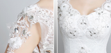 Bride wedding wedding Korean fashion Princess trailing wedding dress 2021 new lace strap wedding dress
