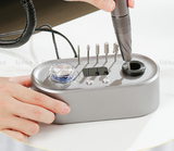New nail polish polishing machine with a plug-in radio station, 40000 rpm high to low noise nail sharpener