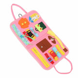 Portable Elderly Patient Dementia Sensory Pad Fun Toy Alzheimer Fidget Blanket Pressure Anxiety ReliefKeep Calm Improve patience