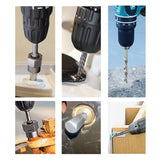 Bolts Extractor Set With Hex Adapter, Out Broken Lug Nut Extractor Stripped Screw Remover Set