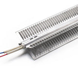 X-Shaped Aluminum Fin Radiator 650mm Air Conditioner Curtain hine Tube Dry-Fired Baseboard Heater Heating Element