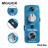 MOOER Guitar Effect Processor Guitar Effect Pedal 3 Mode Harmony Pitch Shift Detune MPS1 Pitch Box Effect Transpose Guitar Parts