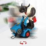 Toddler Tractor Toys Electric Bull Devil 360 Rotation Vehicle Excavator Digger Bulldozer Pretend Play Birthday Gifts