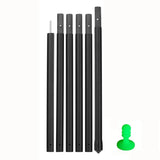 Tarp Tent Tarps Carbon Fiber Poles Canopy Replacement For Awning Uniform Texture Lightweight Ultra-stiff