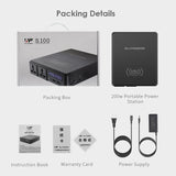 ALLPOWERS 100V 120V 220V 230V Power Bank 154Wh/41600mAh Charging for Cell Phones/Laptop/Drone/Camera/TV/Projector
