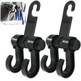 Headrest Hooks Auto Back Hanger for Wallet Purse Shopping Bag Hook Car Rear Seat Hanging Holder Interior Organizer