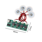 USB Set Humidifier Control Board, Home DIY 5V Easy to Assemble, Module Atomization Disc