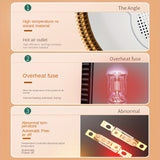 1pc, Small Heater With Heating And Fan Modes,Home Desktop Heating Fan, Office Dormitory Vertical Desktop Heater, Silent Energy-saving Fast Heating Heater For Home Office School Thanksgiving Halloween Christmas Gift Fall Winter Essential