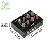 DC5-12V EQ-7 Seven Stage Balanced Amplifier High Medium Low Frequency Adjustable Preamplifier Audio For Phones Computers