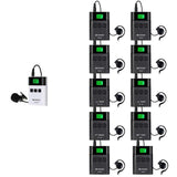 TT122 Explainer Set Multi person Team with Charging Box Tour Guide Conference Explanation Museum