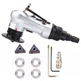 Manual Pneumatic hine, ear Chamfering Tools, 45 Degree Metal Trimming Arc Corner Deburring Kit
