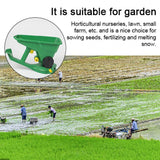 Gardening Seed Spreader Portable Manual Seeder 1.5L 5 Gears Adjustable Sowing Fertilizing Melting Snow for Garden Small Farm