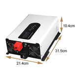 2200W Pure Sine Wave Inverter 12V-96V to 220V 50Hz 60Hz High Power LED Converter Car Solar Energy Inversor Voltage Transformer