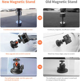 Magnet Camera Mount Ball Head for GoPro Hero 9 Black 8/7/6/5 Metal Car Magnetic Mount with 360 Rotation Ball Head for Car