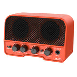 LEKATO Mini Portable Acoustic Guitar Amplifier Speaker 5Watt Acoustic Guitar Amplifierr Normal/Bright Dual Channels
