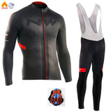 Cycling jersey long sleeve suit