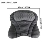 Cups Bathtub Z0f6 Suction Massage 1pc Back Spa Neck Spongy Bath Cushion 3d Tool With Relaxing Soft Pillow