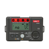 UNI-T Digital Megger Insulation Resistance Meter Tester Megohmmeter Voltmeter DVM 2500V 20G W/ LCD Backlight UT502A