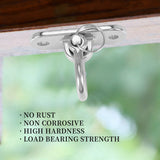 Stainless Steel 304 Heavy Duty Hangers Sets 250Kg Capacity for Swing and Yoga Hammock Chair Sandbag