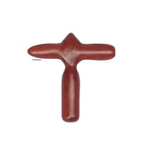 Fragrant wood rosewood wenge wooden trigeminal cross nose massage dog acupuncture stick massager
